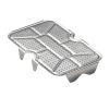 Lunch Box Bottom Mesh Steamer Rack view 1