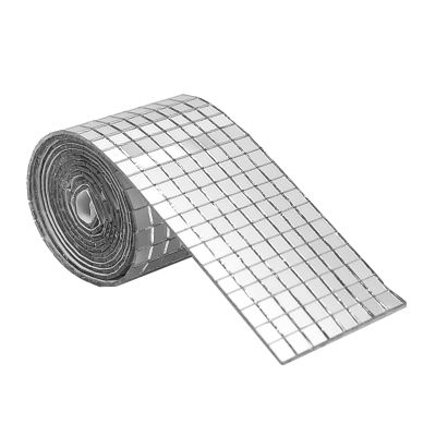Mirror Mosaic Tiles - Reflective Disco Tiles for Crafts
