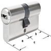 ABUS Bravus3500 MX Magnet SKG*** Double Cylinder with Security Card and 5 Keys, 40/55 mm (c=95 mm), Modular MX Design, Emergency and Hazard Function view 2