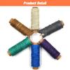 LYVQZPWLR Highly Flexible Flat Waxed Sewing Thread, 50/30/12 m, 150D, 0.8 mm, No. 36 Sky Blue, 50 m view 3