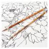 CSFFA Chinese Calligraphy Brushes with Weasel Hair, 2-Piece Set view 2