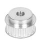 1 Pc 22/24/25-Tooth L Timing Pulley, Aluminum, 22T/24T/25T, Bore 12/14/15/16/17/30 mm, for 13/20/25 mm Belts, BF 27 mm view 1