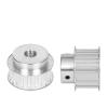 1 Pc 22/24/25-Tooth L Timing Pulley, Aluminum, 22T/24T/25T, Bore 12/14/15/16/17/30 mm, for 13/20/25 mm Belts, BF 27 mm view 2