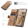 Lanranwa Leather Flip Case for Samsung Galaxy S23 Ultra 5G, Brown view 2