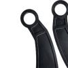 rockible 2-Piece Exercise Bike Pedal Straps, Universal Adjustable Pedal Toe Straps view 2