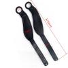 rockible 2-Piece Exercise Bike Pedal Straps, Universal Adjustable Pedal Toe Straps view 3
