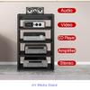 Heavy-Duty AV Media Stand for HiFi Components view 3
