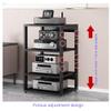 Heavy-Duty AV Media Stand for HiFi Components view 4
