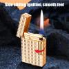 Classic Butane Lighter with Soft Flame, Adjustable Flame and Side Wheel view 2