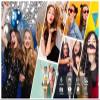 Let Glow Neon Photography Backdrop, Glow-in-the-Dark Paint Splatter, 200 x 140 cm view 2