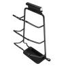 Brrnoo Wall-Mounted Cutting Board and Pot Lid Holder (Black S-Space) view 2