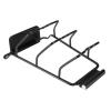 Brrnoo Wall-Mounted Cutting Board and Pot Lid Holder (Black S-Space) view 3