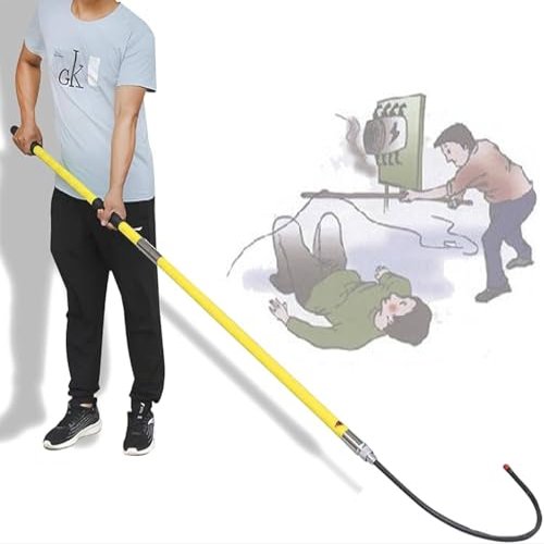 1.5 m Portable Electric Shock Rescue Stick Safety Set