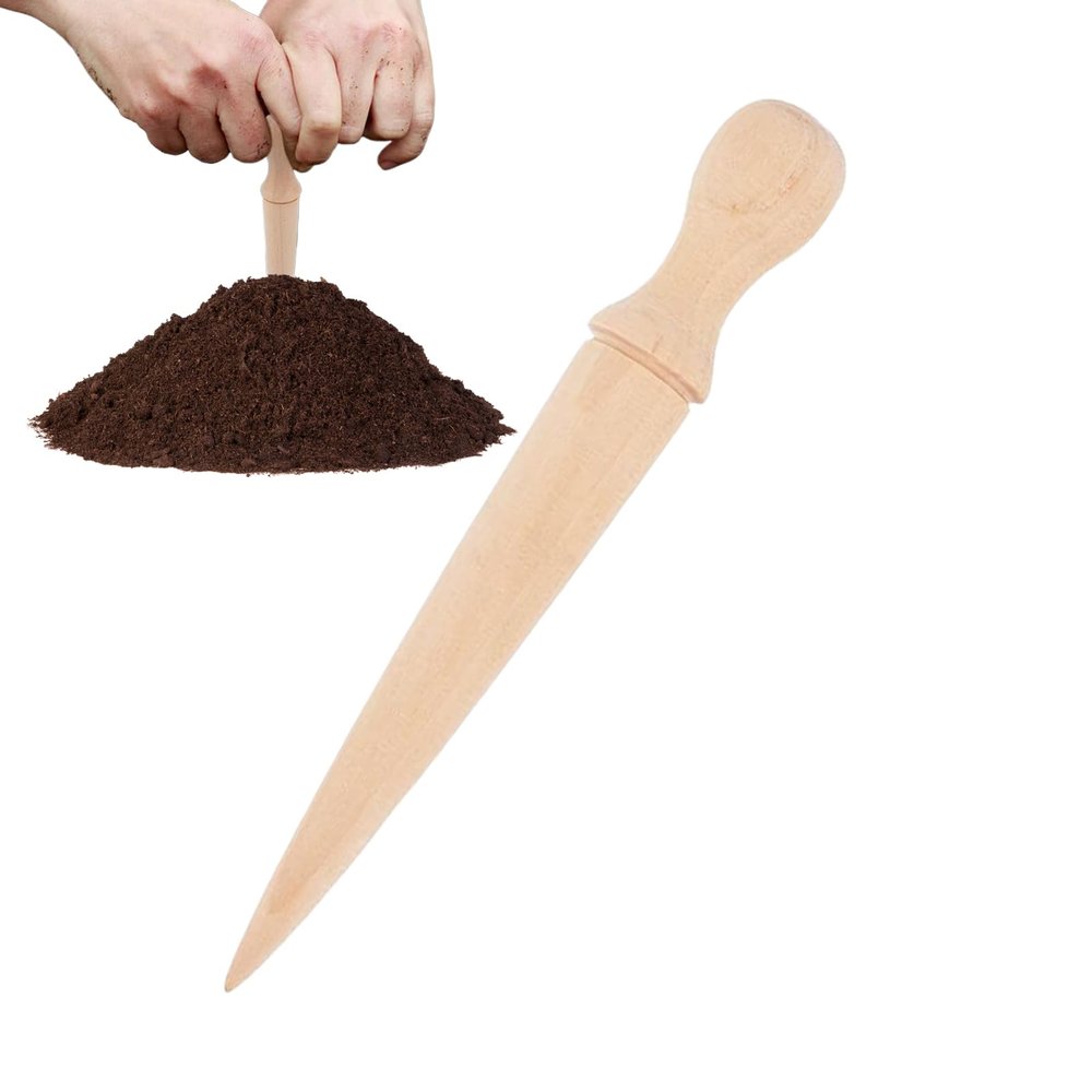 Garden Dibber | Reusable Portable Wooden Planter | Ergonomic and Efficient