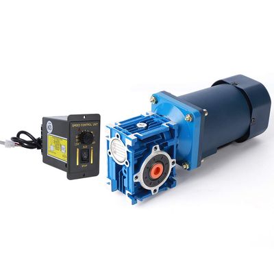 Brrnoo 120 W AC 220 V Worm Gear Motor with Speed Control for Industrial Applications