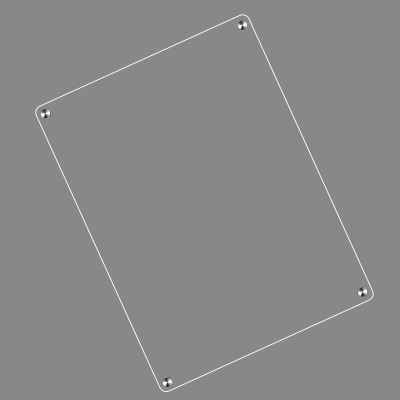 Greensen Blank Dry-Erase Calendar with Strong Magnets