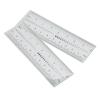 Fake Nails Measuring Ruler - Transparent PVC Soft Ruler for Accurate Nail Measurement, Portable 10pcs Nail Measuring Tool view 3