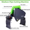 Electric Pipe Cutter with Adjustable Speed and Diameter for Plastic and Metal Pipes view 4
