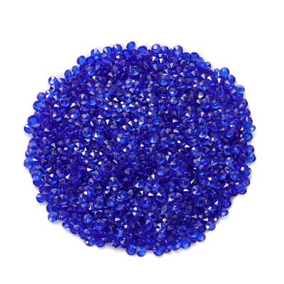 NOLITOY 1000pcs Transparent Diamonds for Weddings and Parties - Dark Blue Table Scatter Decoration
