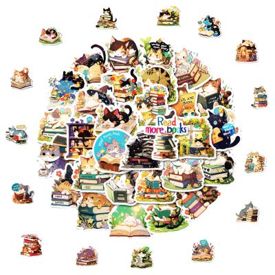 Cat Stickers - 50 Pack