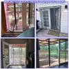JXLQFA Magnetic Fly Screen Door, 400 x 290 cm, Double Door, Black view 4