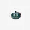 GEK208130 Ceramic Tea Canister with Airtight Lid, Blue view 2