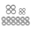 GTFRUQAS 20-Piece Ball Bearing Set for Tamiya TT-01/TT-01D/TT-01E/TT-01R/DF-02 1/10 RC Cars view 1