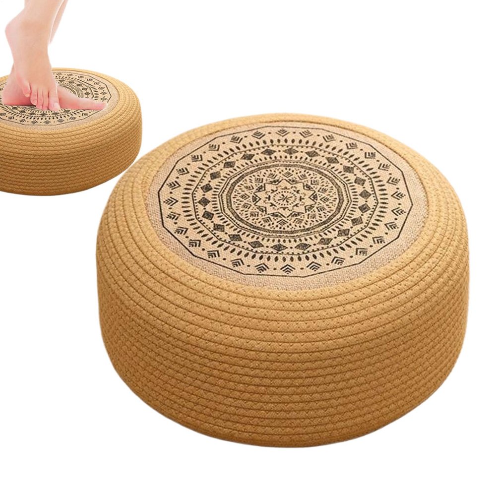 Handwoven Padded Tatami Floor Cushion