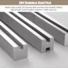 Square Glass Railing Post for Stairs, Decks, Terraces, and Balconies view 3