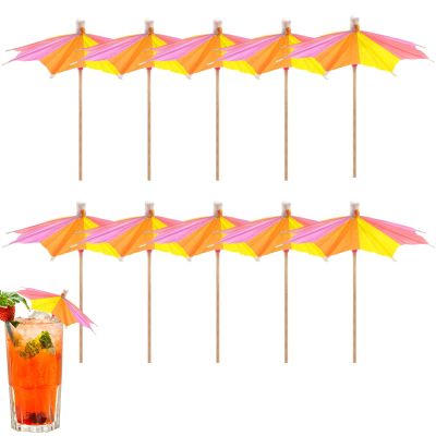Cocktail Paper Umbrellas, 10 Pack