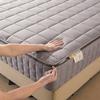 Quilted Mattress Protector with Zipper, 360° Encasement, Washable and Removable, E-200 200 + 30 cm view 3