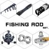 ZWCSHUU Telescopic Fishing Rod and Spinning Reel Combo, 1.8/2.1/2.4 m Carbon Fiber Rod, 3000 Reel view 4