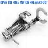 2-Piece Open Toe Free Motion Quilting Feet view 4