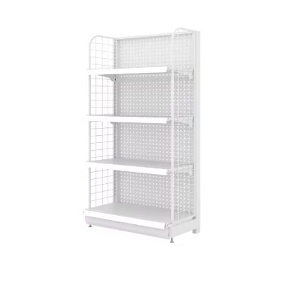 Retail Gondola Shelving, White, 78 x 36 x 165 cm