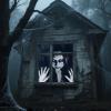 Halloween Window Decoration view 3
