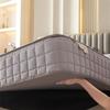 Quilted Mattress Cover with Zipper, 360° Encasement Protection, Washable and Removable, Fitted Sheet, Mattress Pad, A-140 x 200 + 25 cm view 4