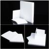 XJJDCB White PTFE Teflon Plastic Sheet, 0.530 mm Thick, Formable Fluoropolymer Sheet, Heat-Resistant, Chemical-Resistant, Insulating, 100 x 100 x 4 mm, 2 Pcs view 4