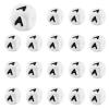 LEGENTLISUR 20 Pcs Silicone Letter Beads 12mm Cube White Vowel Alphabet Loose Beads for Friendship Bracelets Necklaces Keychains Jewelry Crafting DIY Projects (Letter A) view 1