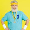 Stakee Blank Award Ribbons, 12-Pack, Blue, 1st Place view 3