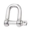 LZTDSBX 316 Stainless Steel D-Ring Anchor Shackle, M4-M38, Screw Pin view 4