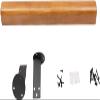 Non-Slip Wooden Stair Handrail, 36.6 m, Wall-Mounted, Grab Bar for Older Adults at Home and in the Garden, Safety Railing for Corridors and Attics, 50 cm view 4
