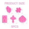 AIRTILY 5-Piece Cross Mold Set view 2