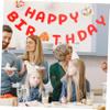 HOMSFOU Happy Birthday Banner view 4