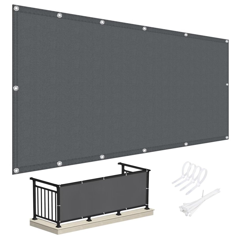 Chivivi Weather-Resistant Balcony Privacy Screen with UV Protection