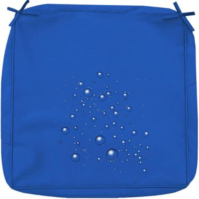 Odaima Outdoor Sofa Cushion Cover, 55 x 55 x 10 cm, 1-Piece, Blue