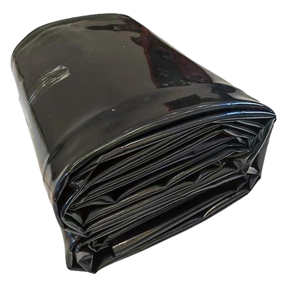 MARXAN Durable Black HDPE Pond Liner, 0.13 mm, Waterproof Fish Pond Underlay, 1 x 6 m, 3 x 7 m, 4 x 4 m, 5 x 8 m, 6 x 10 m (2 x 7 m)