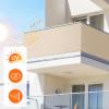Chivivi Weatherproof Balcony Privacy Screen, UV-Resistant, Opaque, No-Drill Installation view 3