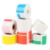 Self-Adhesive Cable Labels, Roll of 100, Waterproof Wire Markers, Orange view 3