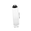Transparent Cylindrical Ball Storage Boxes, 2-Pack, Plastic view 2