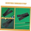 TOGEVAL 3/4 Billiard Cue Case with Shoulder Strap, Soft Padded view 3